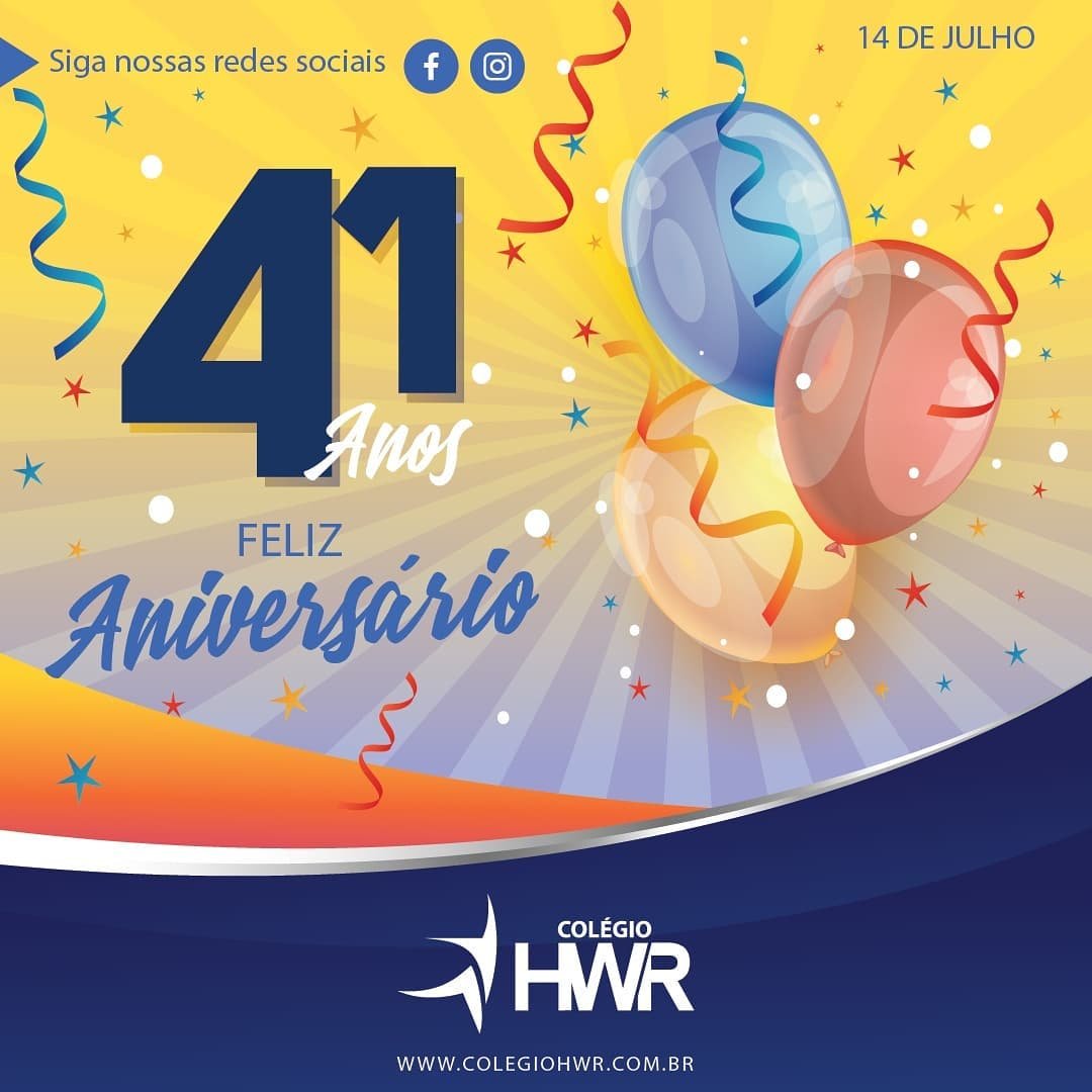 HWR 41 anos